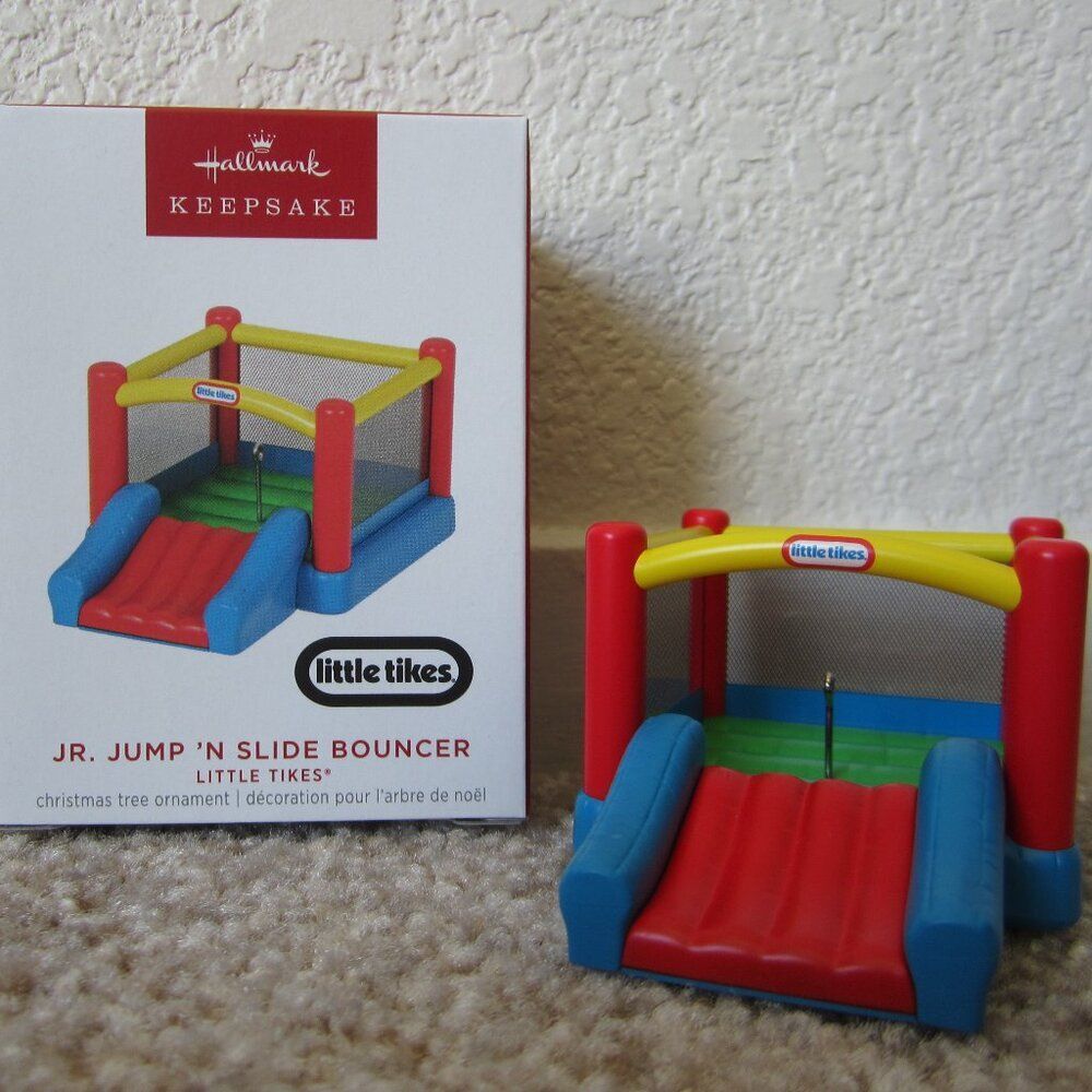 Little Tikes Jr. Jump 'N Slide Bouncer 2023 Hallmark ornament